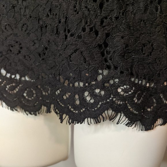 H&M Black Lace Sleeveless Blouse - Picture 3 of 5